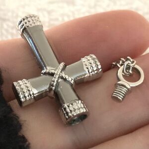CROSS URN NECKLACE